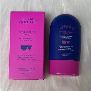 Ultra Violette Future Screen SPF50 Mineral Fragrance Free Facial Sunscreen Serum